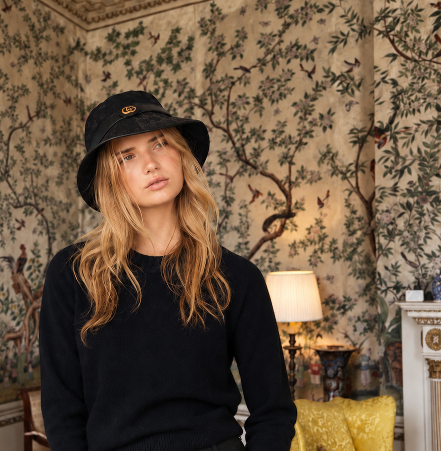 Made In England "Black" Lambswool Jumper