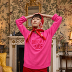 Made-in-England "Bright Side" Embroidered Jumper