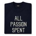 Made-in-England "All Passion Spent" Embroidered Jumper