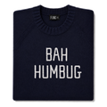 Made-in-England "Bah Humbug" Embroidered Christmas Jumper