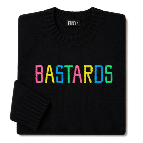 bastards-embroidered-jumper-black-multi-archive-edit folded