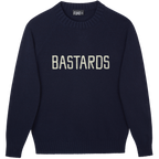 Made-in-England "Bastards" Embroidered Jumper