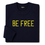 be-free-embroidered-jumper-navy-yellow-archive-edit folded
