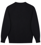 Made In England "Black" Lambswool Jumper