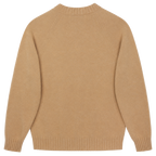 Made In England "Camel" Lambswool Jumper