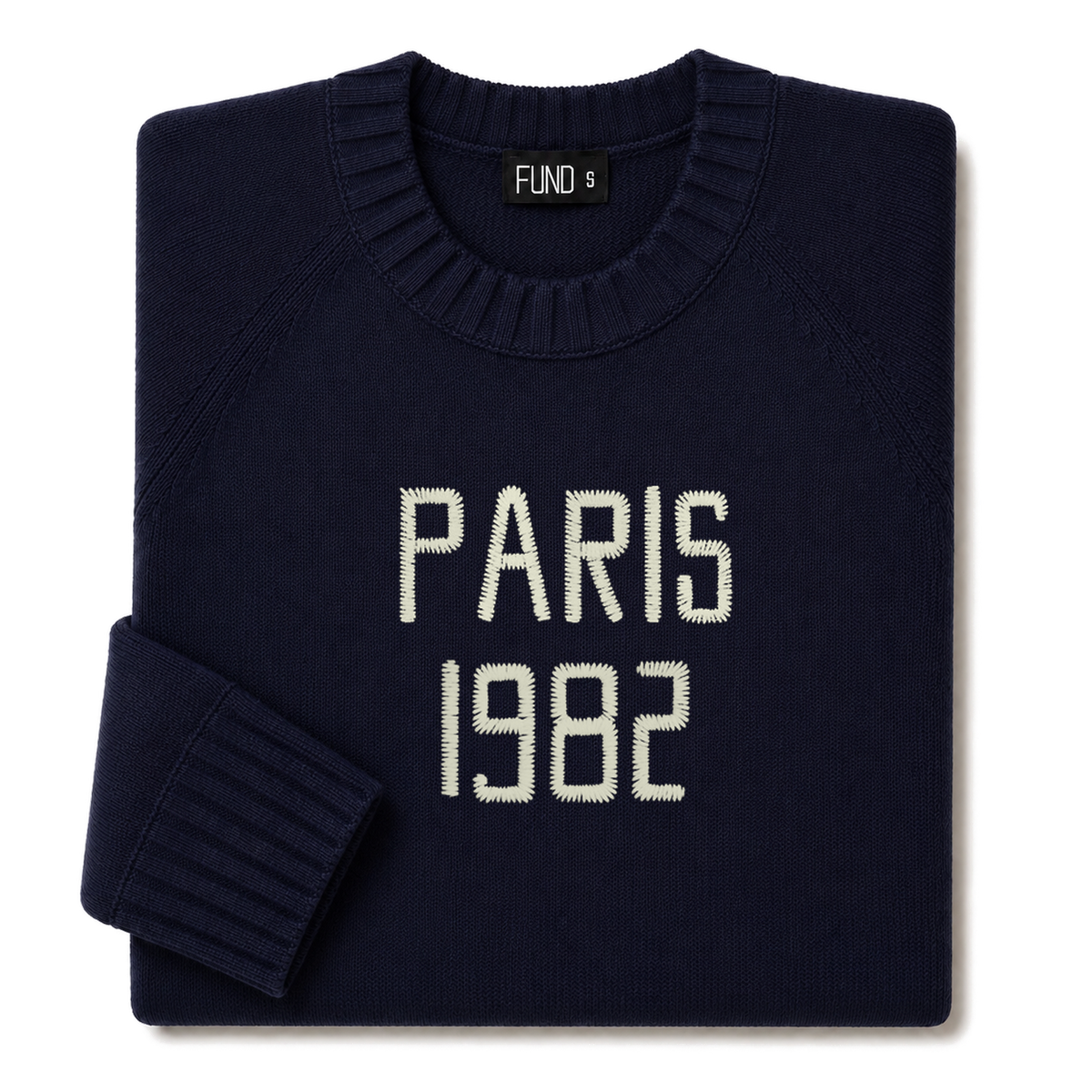 Made In England "Name And Date Milestone" Bespoke Embroidered Jumper