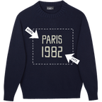 Made In England "Name And Date Milestone" Bespoke Embroidered Jumper