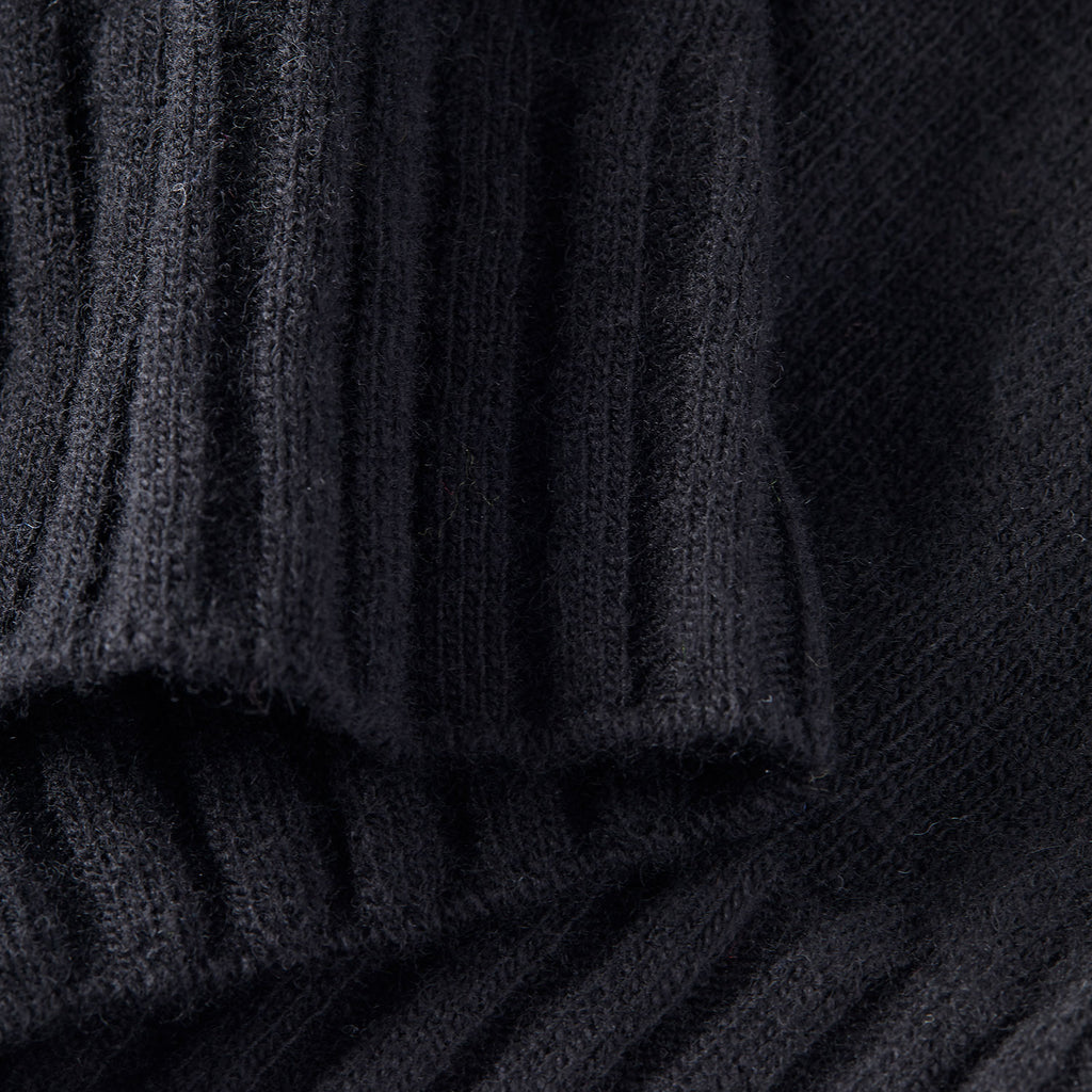 Made In England "Black" Lambswool Jumper