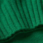 Made-in-England "Utter Nonsense" Embroidered Jumper Green/Red Archive Edit