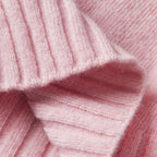 Made-in-England "Rebel" Embroidered Jumper Pale Pink/Red Archive Edit