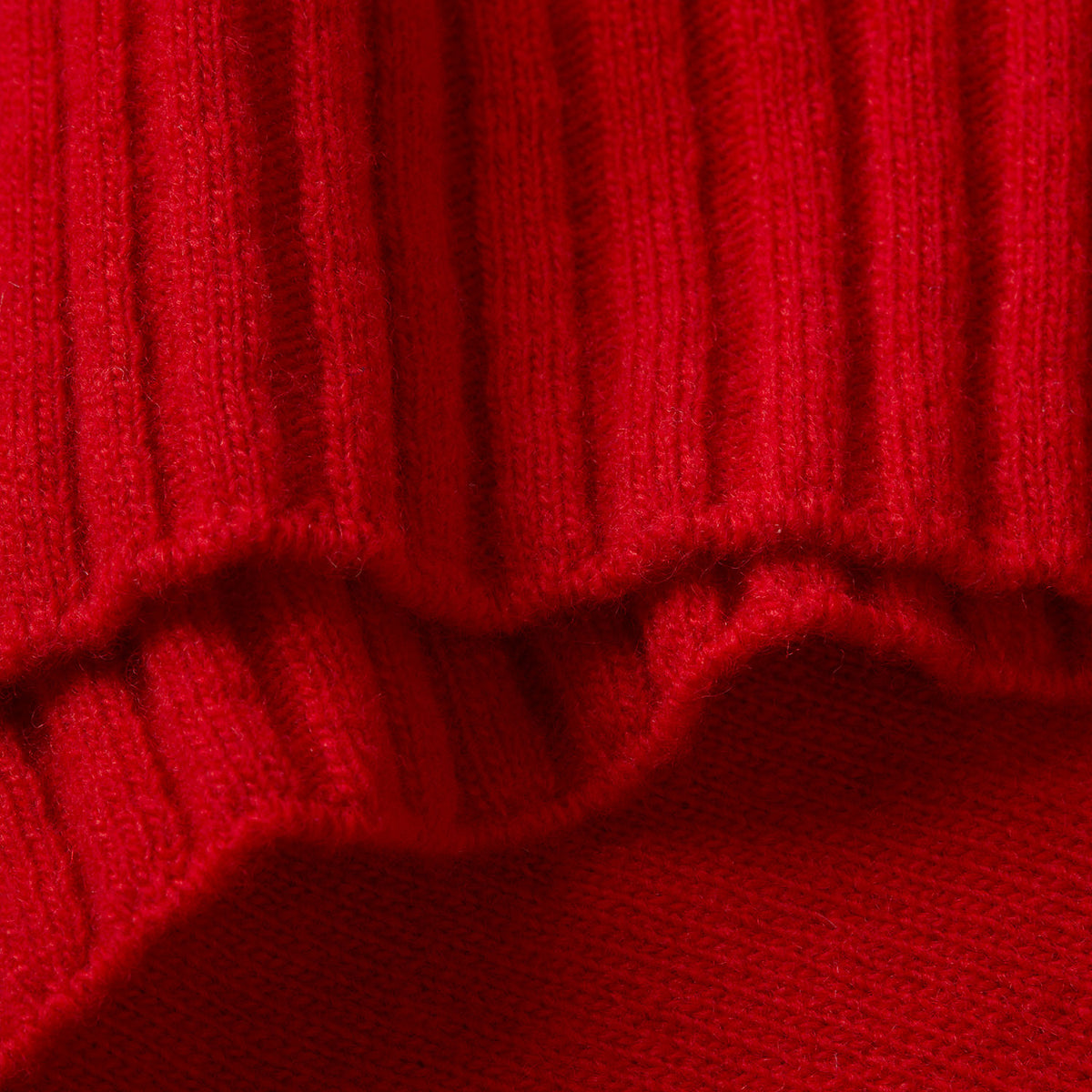 Made-in-England "Utter Nonsense" Embroidered Jumper Red/Pale Pink Archive Edit