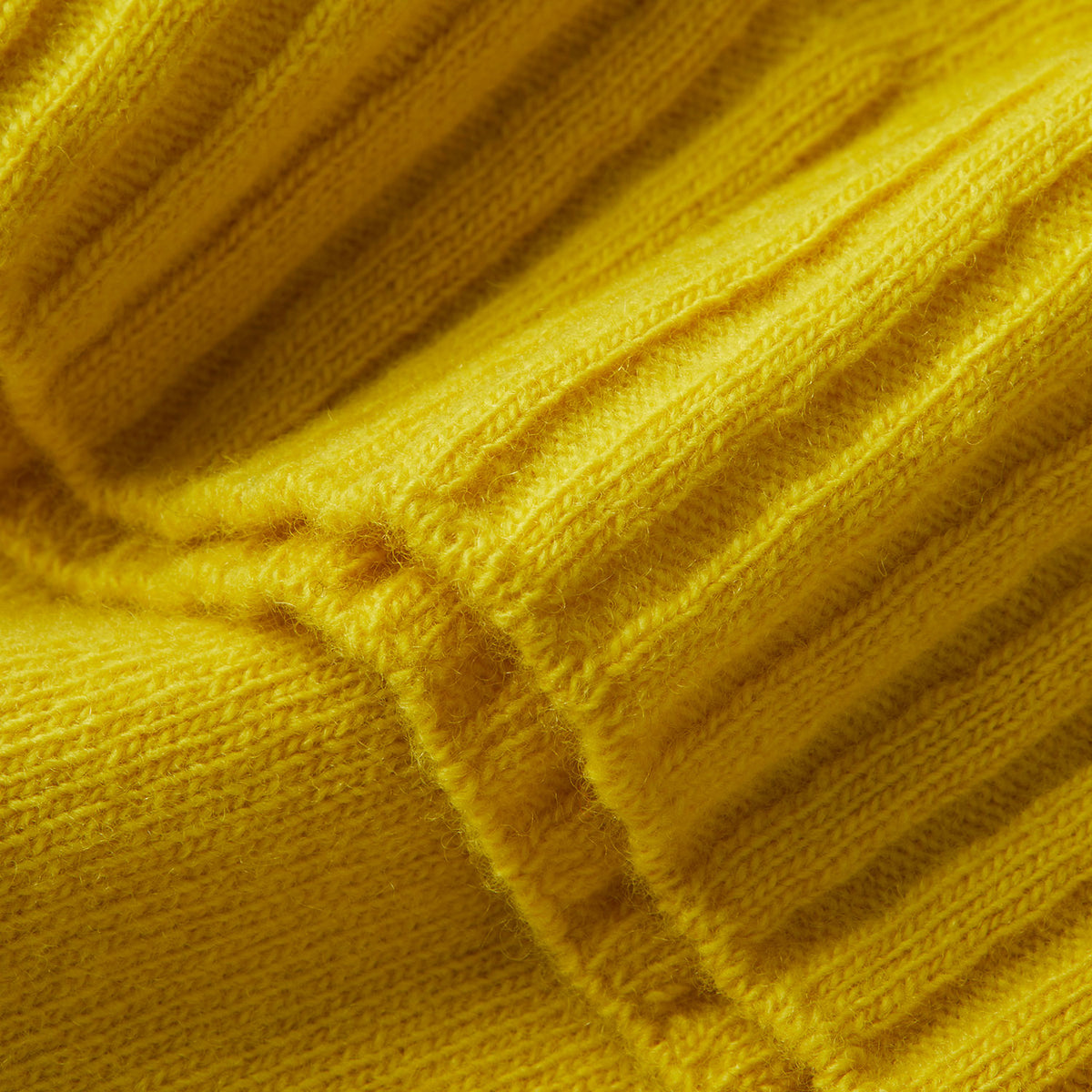 Made-in-England "Utter Nonsense" Embroidered Jumper Yellow/Brown Archive Edit