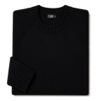Made In England "Black" Lambswool Jumper