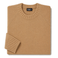 Made In England "Camel" Lambswool Jumper