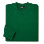Made In England "Taylor Swift Green" Lambswool Jumper
