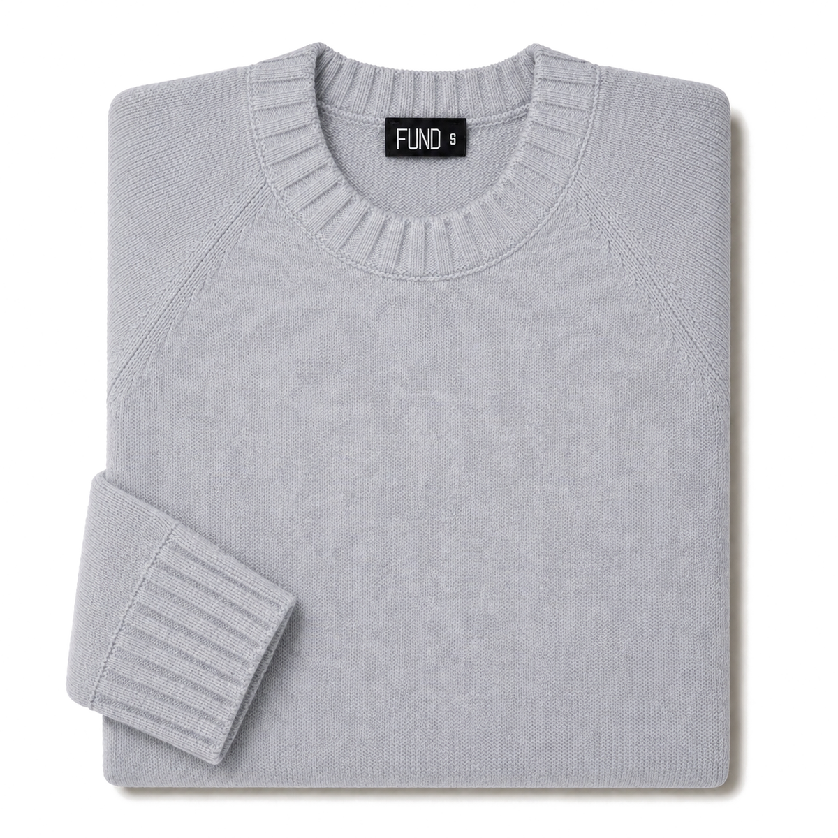 Made In England "Grey" Lambswool Jumper