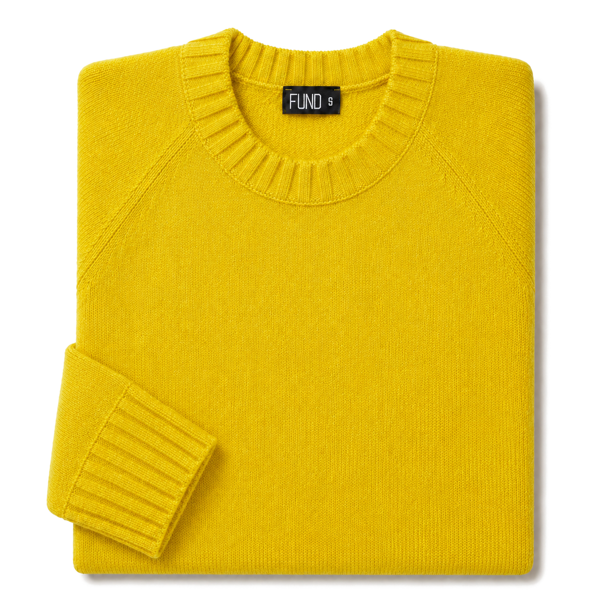 Made In England "Yellow" Lambswool Jumper