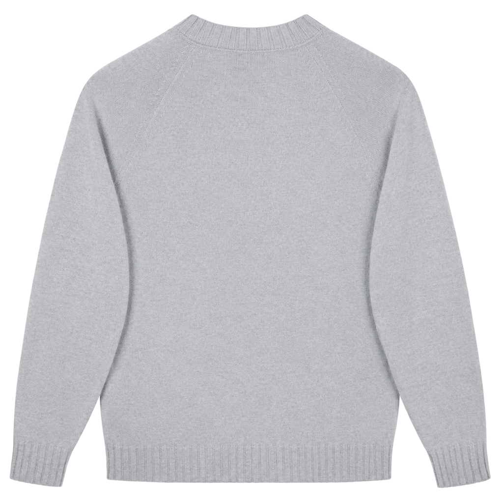 Made In England "Grey" Lambswool Jumper