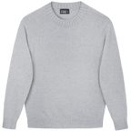 Made In England "Grey" Lambswool Jumper