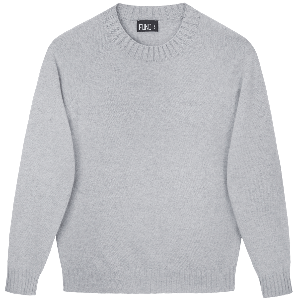 Made In England "Grey" Lambswool Jumper