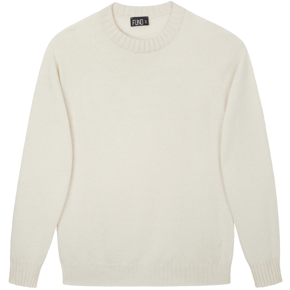 Made In England "Ivory" Lambswool Jumper