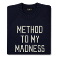 Made-in-England "Method to my Madness" Embroidered Jumper
