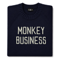 Made-in-England "Monkey Business" Embroidered Jumper