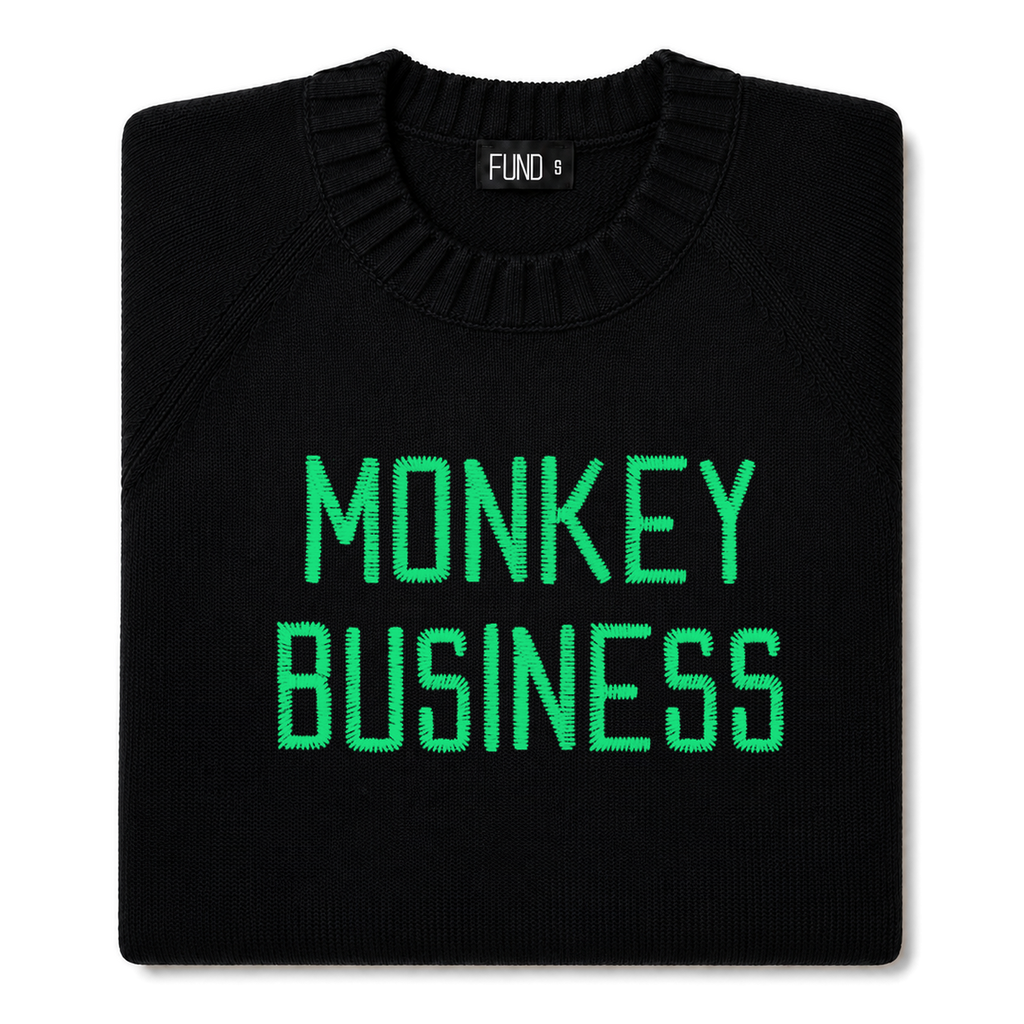 monkey-business-embroidered-jumper-black-green-archive-edit folded