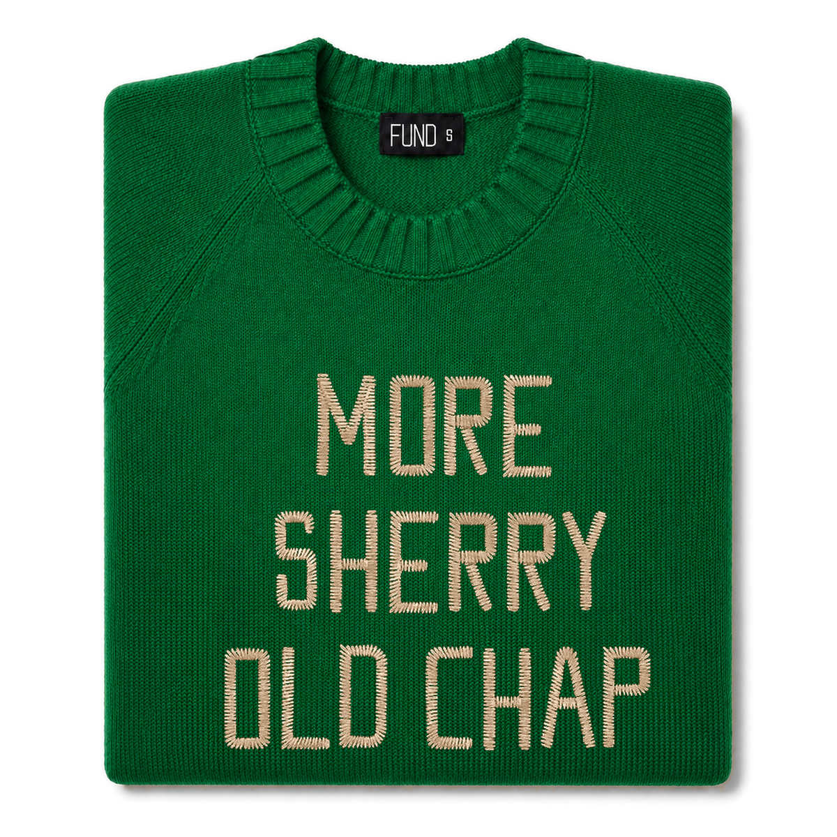 more-sherry-old-chap-embroidered-jumper-green-gold-archive-edit folded