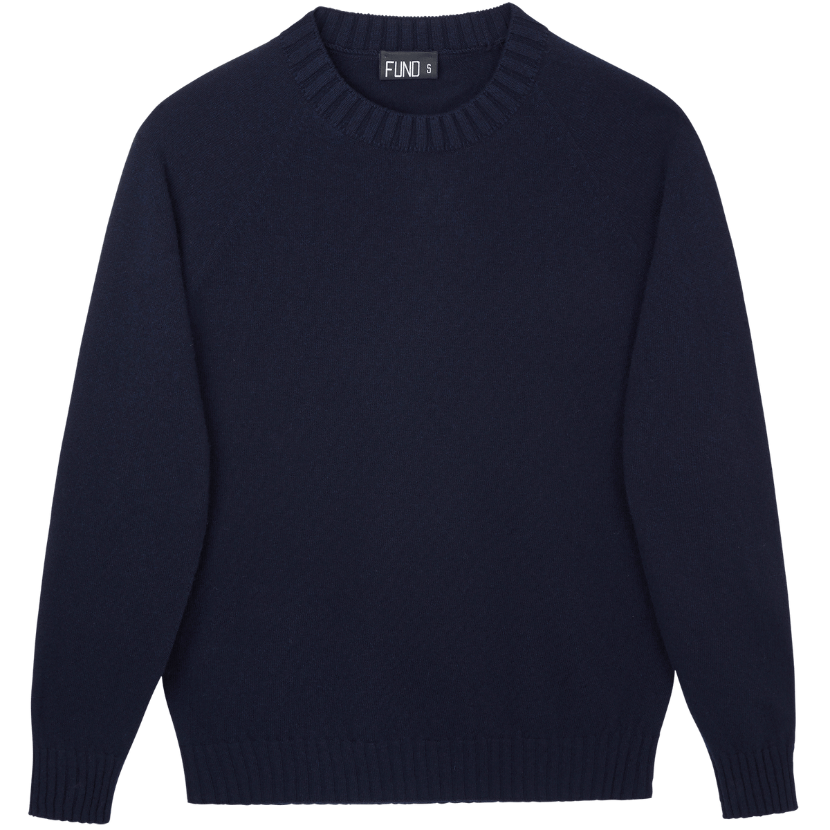 Made In England "Name And Date Milestone" Bespoke Embroidered Jumper in Navy
