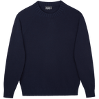 Made In England "Navy" Lambswool Jumper
