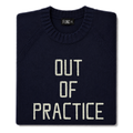 Made-in-England "Out of Practice" Embroidered Jumper