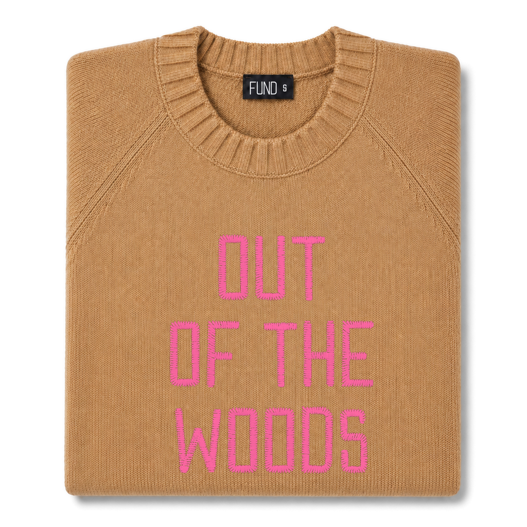 out-of-the-woods-embroidered-jumper-camel-bright-pink-archive-edit folded