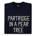 Made-in-England "A Partridge in a pear tree" Embroidered Christmas Jumper