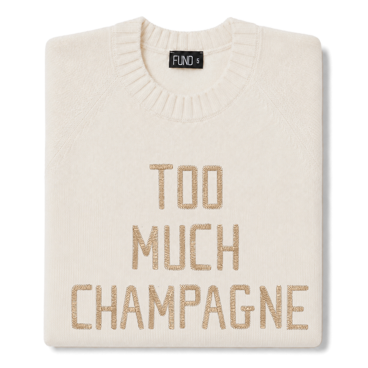 too-much-champagne-embroidered-jumper-ivory-gold-archive-edit folded