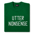 utter-nonsense-embroidered-jumper-green-white-archive-edit folded
