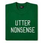 utter-nonsense-embroidered-jumper-green-white-archive-edit folded