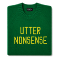 utter-nonsense-embroidered-jumper-green-yellow-archive-edit folded