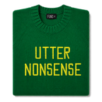 utter-nonsense-embroidered-jumper-green-yellow-archive-edit folded