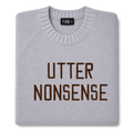 utter-nonsense-embroidered-jumper-grey-brown-archive-edit folded