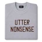 utter-nonsense-embroidered-jumper-grey-brown-archive-edit folded