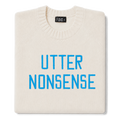 utter-nonsense-embroidered-jumper-ivory-bright-blue-archive-edit folded