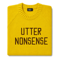 utter-nonsense-embroidered-jumper-yellow-brown-archive-edit folded
