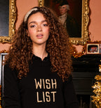 Made-in-England "Wish List" Embroidered Christmas Jumper